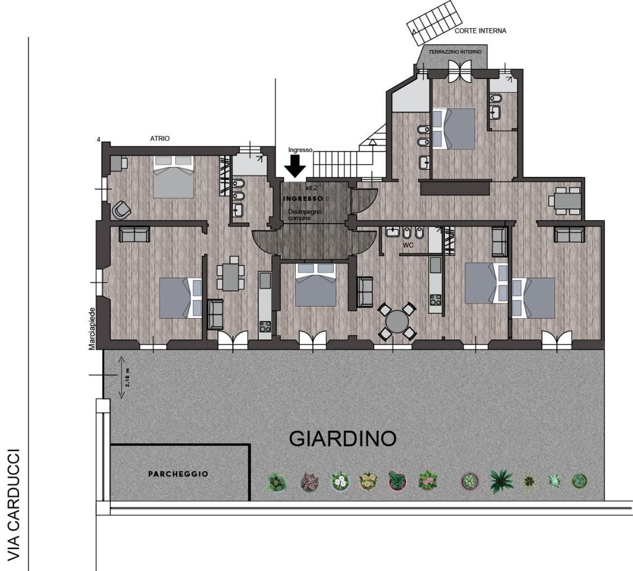 Apartment Fino A 17 Persone In Centro A 17 Minuti A Piedi Da Piazza Di Spagna